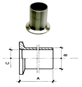 Flange a saldare con schema